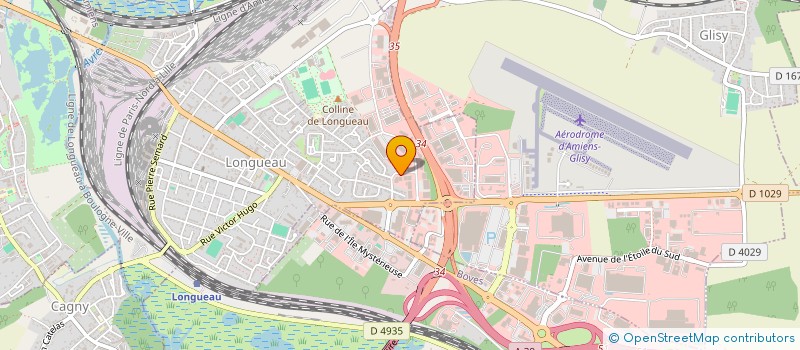 localisation de l'entreprise S.A.R.L. SIGMA  LONGUEAU