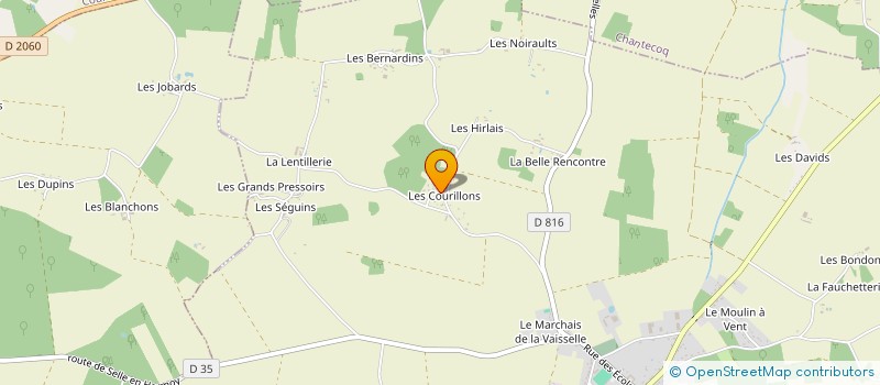 localisation de l'entreprise S.A.R.L. SIMON MAXIME à CHUELLES
