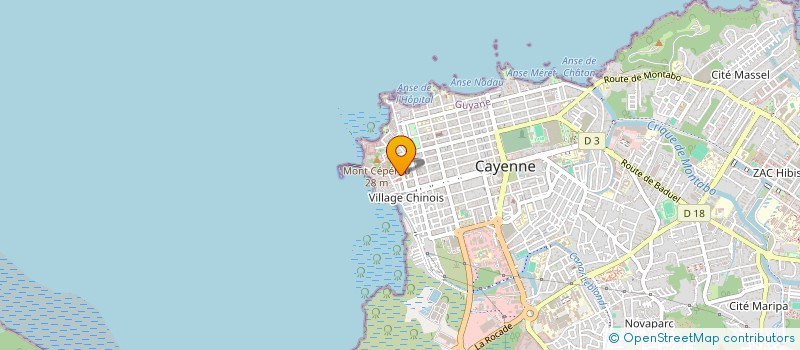 localisation de l'entreprise S.A.R.L SOULA ANGELE  CAYENNE