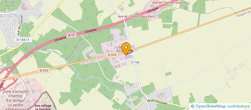 localisation de l'entreprise S.A.R.L. T.B. HABITAT à NOGENT-LE-PHAYE