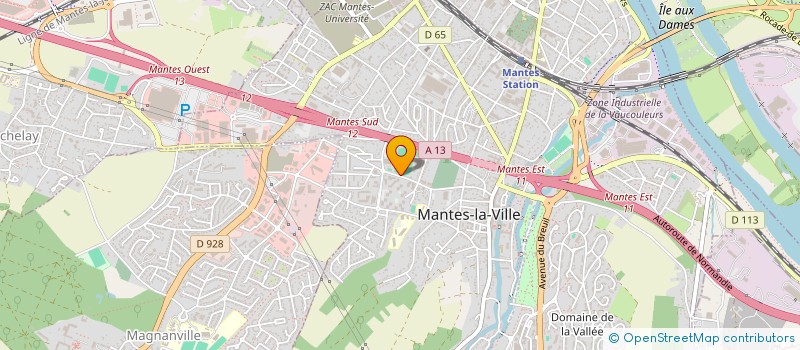 localisation de l'entreprise S.A.R.L T.R CASH &CARRY à MANTES-LA-VILLE