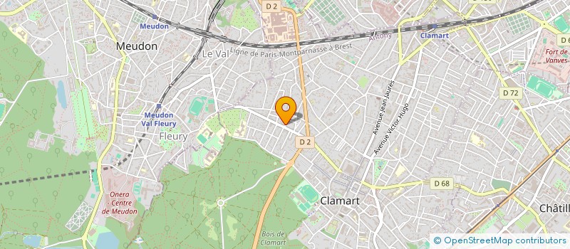 localisation de l'entreprise S.A.R.L. TATOS à CLAMART