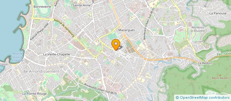 localisation de l'entreprise S.A.R.L.U EMILE ZOLA  MARSEILLE
