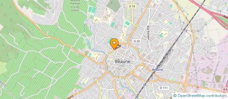 localisation de l'entreprise S.A.R.L VEPAOG à BEAUNE