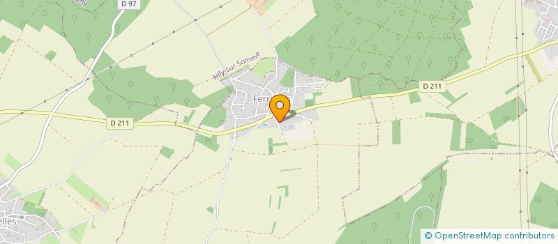 localisation de l'entreprise S.A.R.L. VICTOIRE  FERRIERES