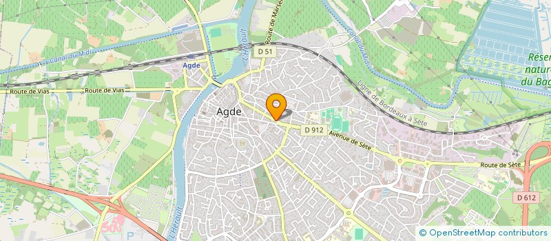 localisation de l'entreprise S.A.R.L. VIJY-VINS à AGDE