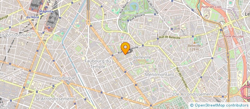 localisation de l'entreprise S.A.R.L YEMAYA PRODUCTIONS  PARIS