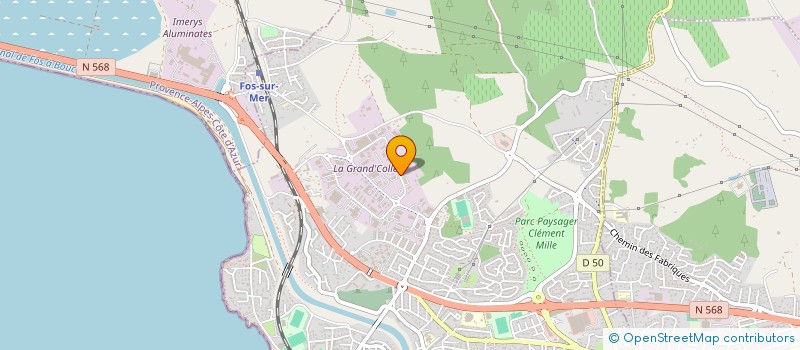 localisation de l'entreprise S.A.R.M. VACUUM AMIANTE PLOMB  PORT-DE-BOUC