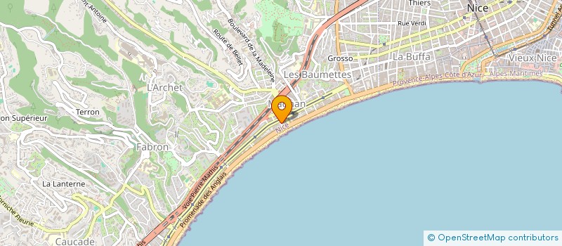 localisation de l'entreprise S&A RENOVATION ET PEINTURE à NICE