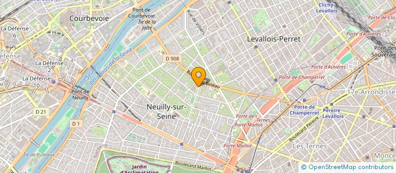 localisation de l'entreprise S.A.S. 1 à NEUILLY-SUR-SEINE