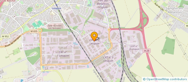 localisation de l'entreprise S.A.S. ACTORS NORD-PAS-DE-CALAIS à FRETIN
