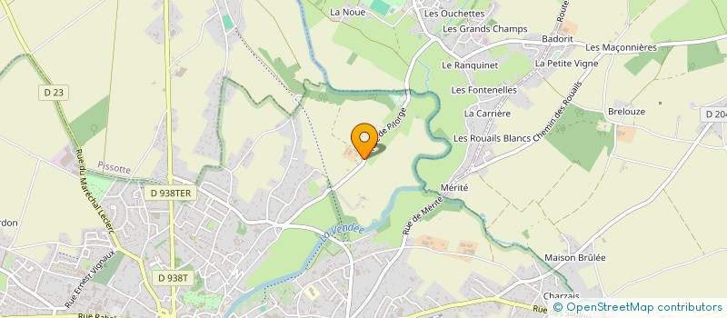 localisation de l'entreprise S.A.S. AGRI ENERGIE SUD VENDEE à FONTENAY-LE-COMTE