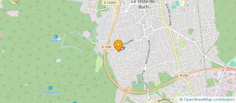 localisation de l'entreprise S.A.S. BAITA à LA TESTE-DE-BUCH
