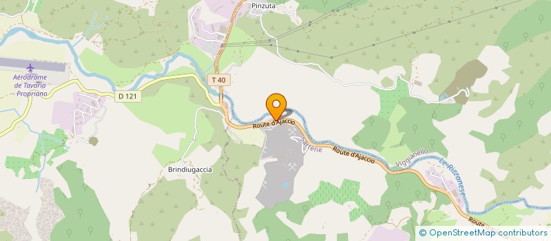 localisation de l'entreprise S.A.S BATISSEURS SARTENAIS à SARTENE