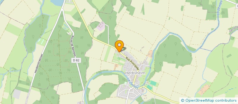 localisation de l'entreprise S.A.S. BIOMETHANE DU PIEMONT  WESTHOUSE