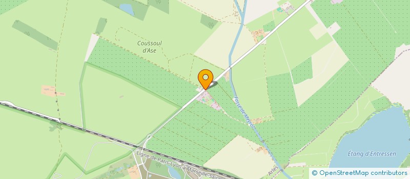 localisation de l'entreprise S.A.S. BONO BASTIEN  SAINT MARTIN DE CRAU