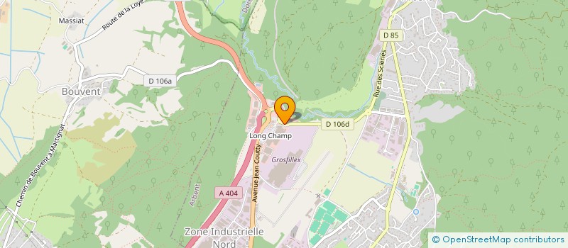 localisation de l'entreprise S.A.S BZ  ARBENT