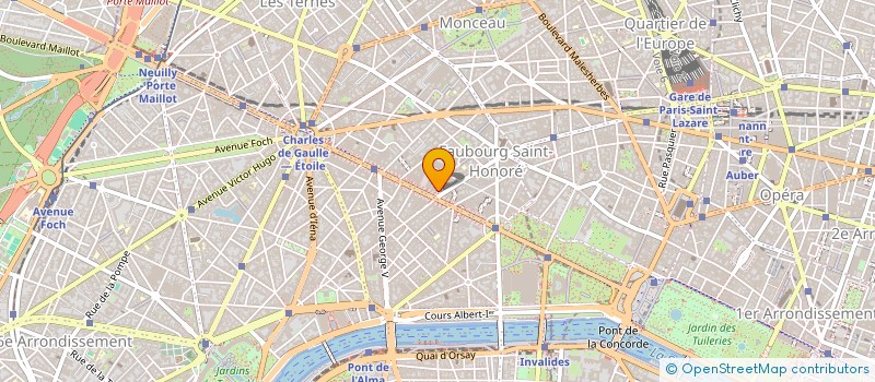 localisation de l'entreprise S.A.S. C.S. à PARIS