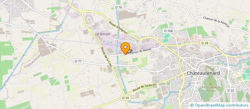 localisation de l'entreprise S.A.S. CHOCOLATERIE DE L OPERA à CHATEAURENARD