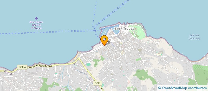 localisation de l'entreprise S.A.S CHR RIVIERA à SAINT-TROPEZ