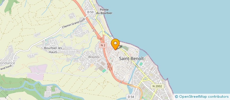 localisation de l'entreprise S.A.S CONCEPT RENOV à SAINT-BENOIT