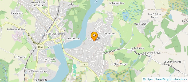 localisation de l'entreprise S.A.S. D'ARCHITECTURE CAMP'ARCHI  BASSE-GOULAINE