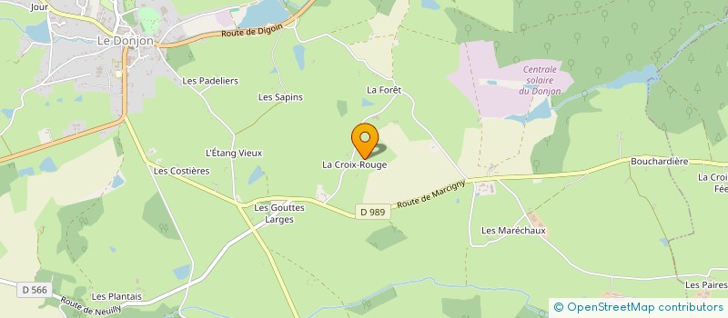 localisation de l'entreprise S.A.S DAIDEAUXENTREPRISES  VICHY