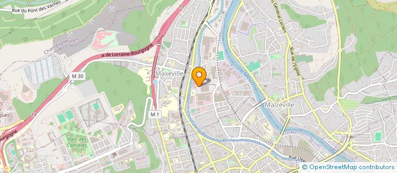 localisation de l'entreprise S.A.S DE L'ESPACE SAINT DIZIERDOMINICAINS  MAXEVILLE