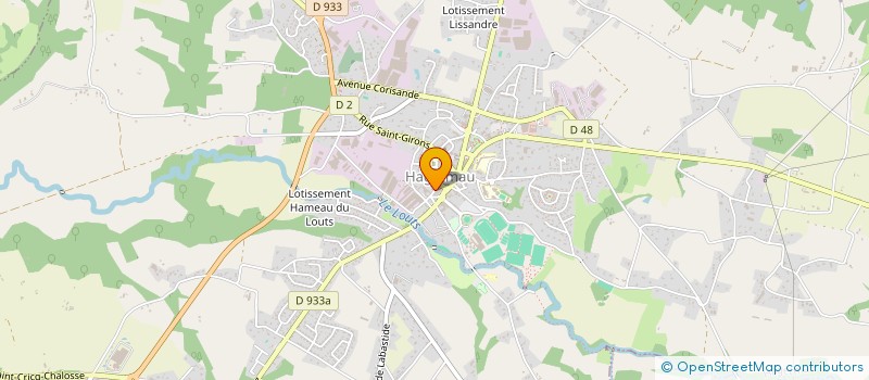 localisation de l'entreprise S.A.S DU MOULIN  HAGETMAU