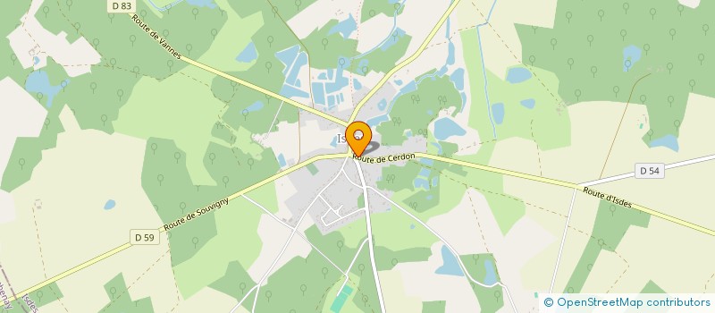 localisation de l'entreprise S.A.S. DUFEUTRELLE à ISDES