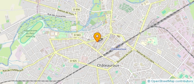 localisation de l'entreprise S.A.S EREVAN à CHATEAUROUX
