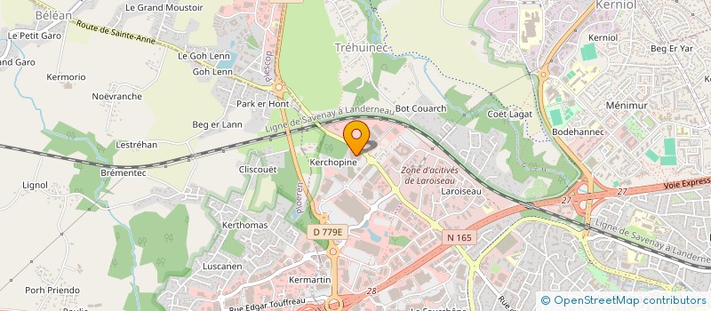 localisation de l'entreprise S.A.S. GIGOT à VANNES