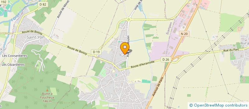 localisation de l'entreprise S.A.S. GLOBAL SERVICES  BOISSY-SOUS-SAINT-YON