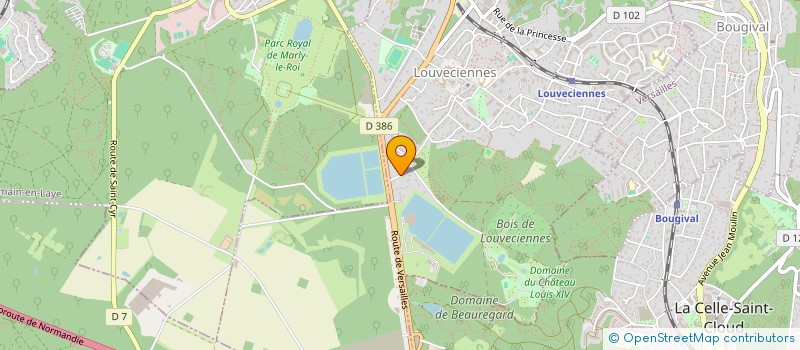 localisation de l'entreprise S.A.S. GUANACO  LOUVECIENNES