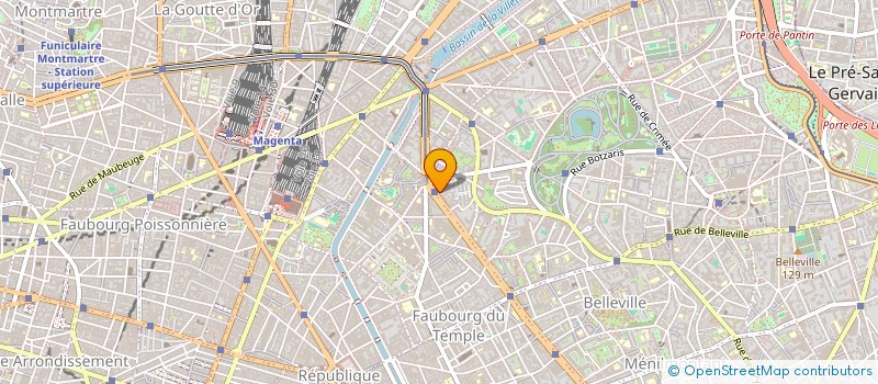 localisation de l'entreprise S.A.S. HA !  PARIS