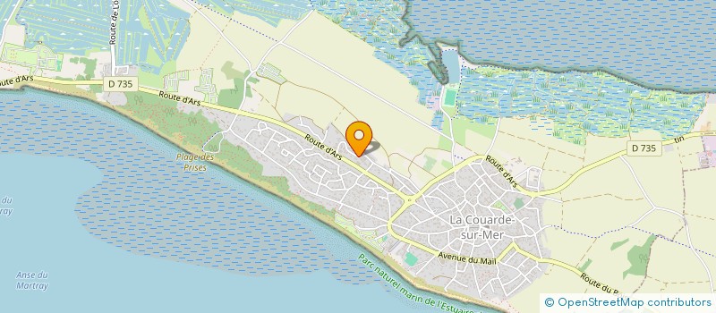 localisation de l'entreprise S.A.S HABIB MACONNERIE  LA COUARDE-SUR-MER