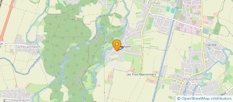 localisation de l'entreprise S.A.S HOLDING KRYSTAL  SAVERNE