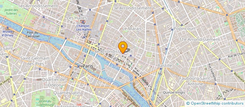 localisation de l'entreprise S.A.S.I.M (SOCIETE D'AFFAIRES ET DE SERVICES IMMOBILIERS) RIVOLI PATRIMOINE  PARIS