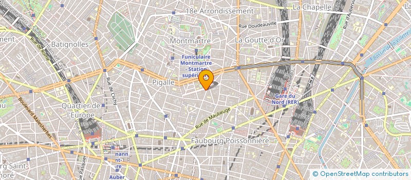 localisation de l'entreprise S.A.S IMMOBILIERE DES HOTELS DES GARES ET DES VOYAGES  PARIS