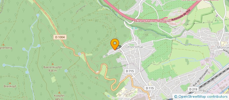 localisation de l'entreprise S.A.S J.A.B. TILLEUL  OTTERSTHAL