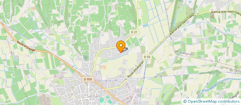 localisation de l'entreprise S.A.S KAPRICE  SARRIANS