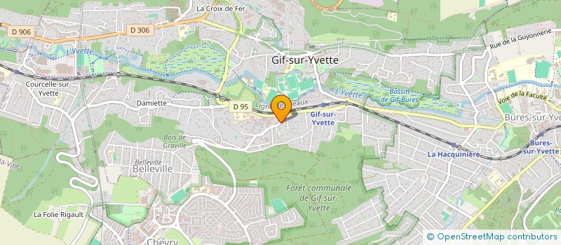 localisation de l'entreprise S.A.S KASS à GIF-SUR-YVETTE