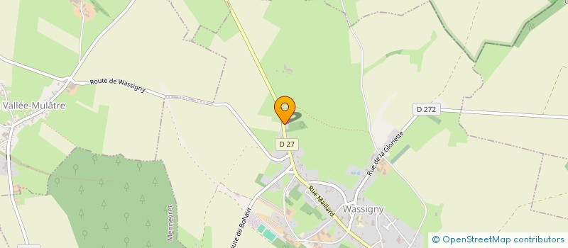 localisation de l'entreprise S.A.S. KDP SERVICES  WASSIGNY