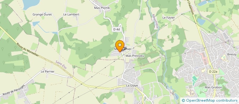 localisation de l'entreprise S.A.S KH TRANSPORTS EXPRESS  SAINT-ELOI