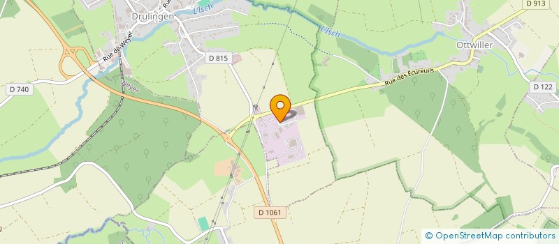 localisation de l'entreprise S.A.S. KIWI  DRULINGEN