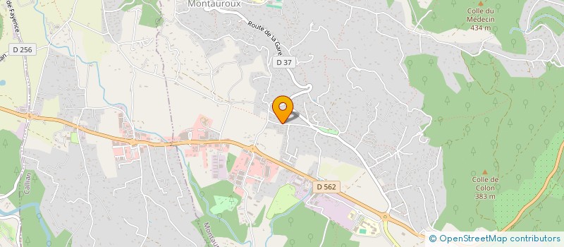 localisation de l'entreprise S.A.S.L SOCIETE D'ADMINISTRATION DES SERVEURS LINUX à MONTAUROUX