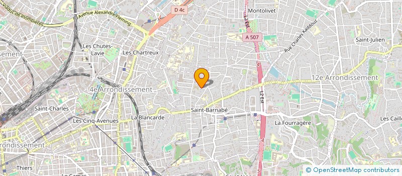 localisation de l'entreprise S.A.S. L3A à MARSEILLE