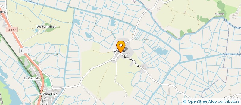 localisation de l'entreprise S.A.S. LA BOUGIE ROCHELAISE  YVES