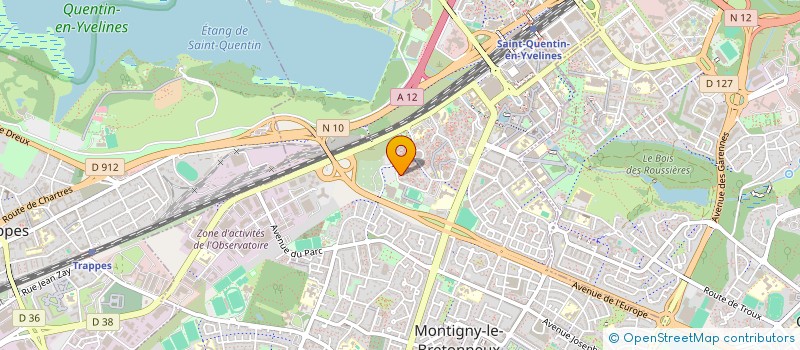 localisation de l'entreprise S.A.S LAKSH à MONTIGNY-LE-BRETONNEUX