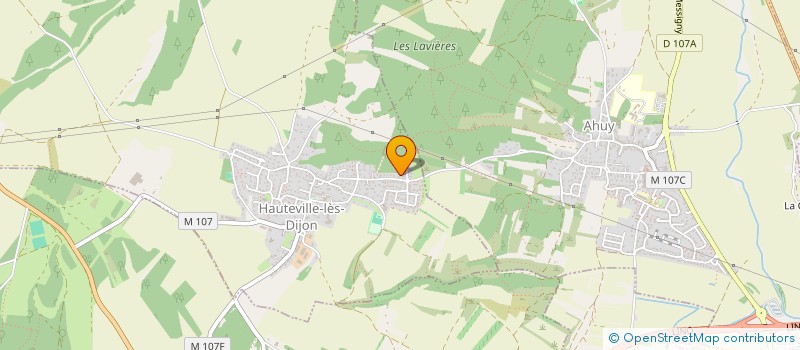 localisation de l'entreprise S.A.S. LAMIA JEAN-PIERRE  HAUTEVILLE-LES-DIJON